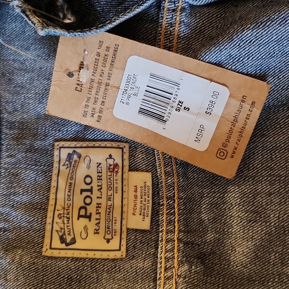 Polo Ralph Lauren Denim Jean Jacket - Picture 9 of 9